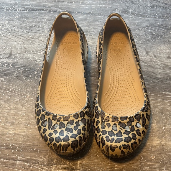 CROCS Shoes - CROCS Women's Animal Print Flats